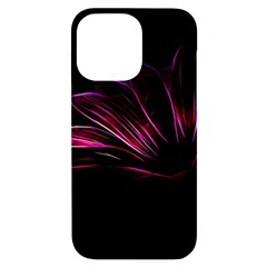 Purple Flower Pattern-design-abstract-background Iphone 14 Pro Max Black Uv Print Case by Amaryn4rt