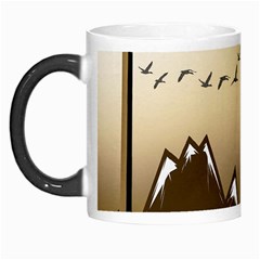 Landscape Trees Wallpaper Mountains Morph Mug