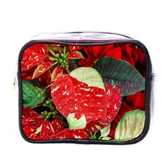 Poinsettia Christmas Star Plant Mini Toiletries Bag (one Side)