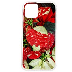 Poinsettia Christmas Star Plant Iphone 12 Pro Max Tpu Uv Print Case by Sarkoni