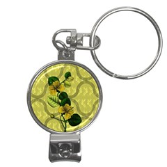 Flower Blossom Nail Clippers Key Chain