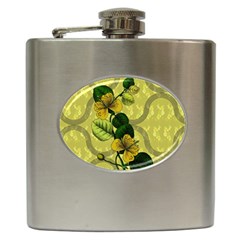 Flower Blossom Hip Flask (6 oz)