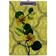 Flower Blossom A4 Acrylic Clipboard