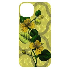 Flower Blossom iPhone 14 Plus Black UV Print Case
