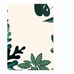 Leaves Plants Foliage Border Small Garden Flag (two Sides)