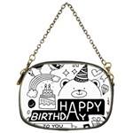 Happy Birthday Celebration Party Chain Purse (Two Sides) Front