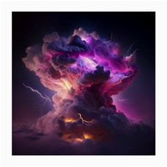 Cloud Heaven Storm Chaos Purple Medium Glasses Cloth (2 Sides)