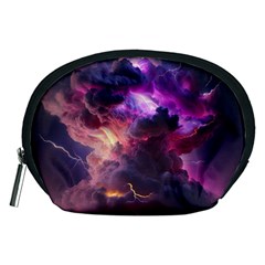 Cloud Heaven Storm Chaos Purple Accessory Pouch (medium)