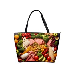 Fruit Snack Diet Bio Food Healthy Classic Shoulder Handbag by Sarkoni