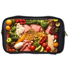 Fruit Snack Diet Bio Food Healthy Toiletries Bag (two Sides) by Sarkoni