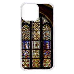 Stained Glass Window Old Antique Iphone 13 Pro Max Tpu Uv Print Case by Sarkoni