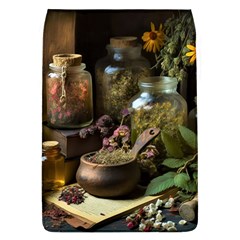 Apothecary Old Herbs Natural Removable Flap Cover (l)