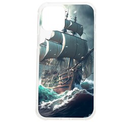 Pirate Ship Boat Sea Ocean Storm Iphone 12 Pro Max Tpu Uv Print Case