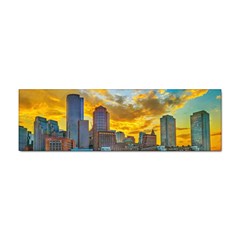 Boston Skyline Cityscape River Sticker Bumper (100 Pack) by Sarkoni