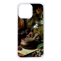 Apothecary Old Herbs Natural Iphone 14 Pro Max Tpu Uv Print Case by Sarkoni