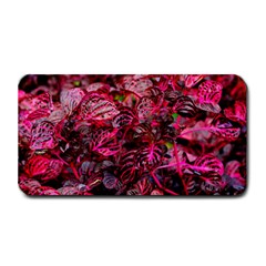 Red Leaves Plant Nature Leaves Medium Bar Mat