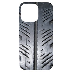 Mature Black Auto Altreifen Rubber Pattern Texture Car Iphone 14 Pro Max Black Uv Print Case by Amaryn4rt