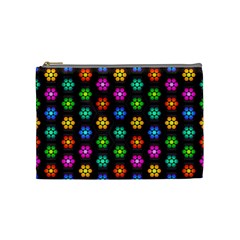 Pattern Background Colorful Design Cosmetic Bag (Medium)