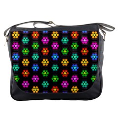 Pattern Background Colorful Design Messenger Bag