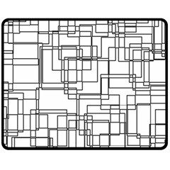 Structure Pattern Network Fleece Blanket (medium) by Amaryn4rt