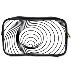 Spiral Eddy Route Symbol Bent Toiletries Bag (two Sides) by Amaryn4rt