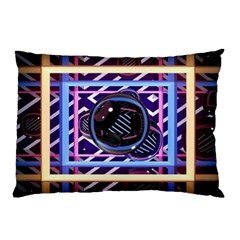 Abstract Sphere Room 3d Design Pillow Case by Amaryn4rt