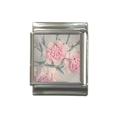 Cloves Flowers Pink Carnation Pink Italian Charm (13mm)