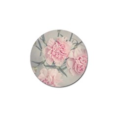 Cloves Flowers Pink Carnation Pink Golf Ball Marker (4 Pack) by Amaryn4rt