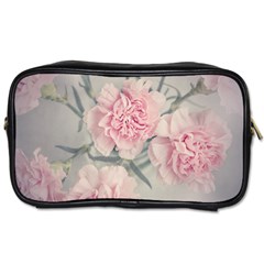 Cloves Flowers Pink Carnation Pink Toiletries Bag (One Side)