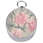 Cloves Flowers Pink Carnation Pink Silver Compasses Front