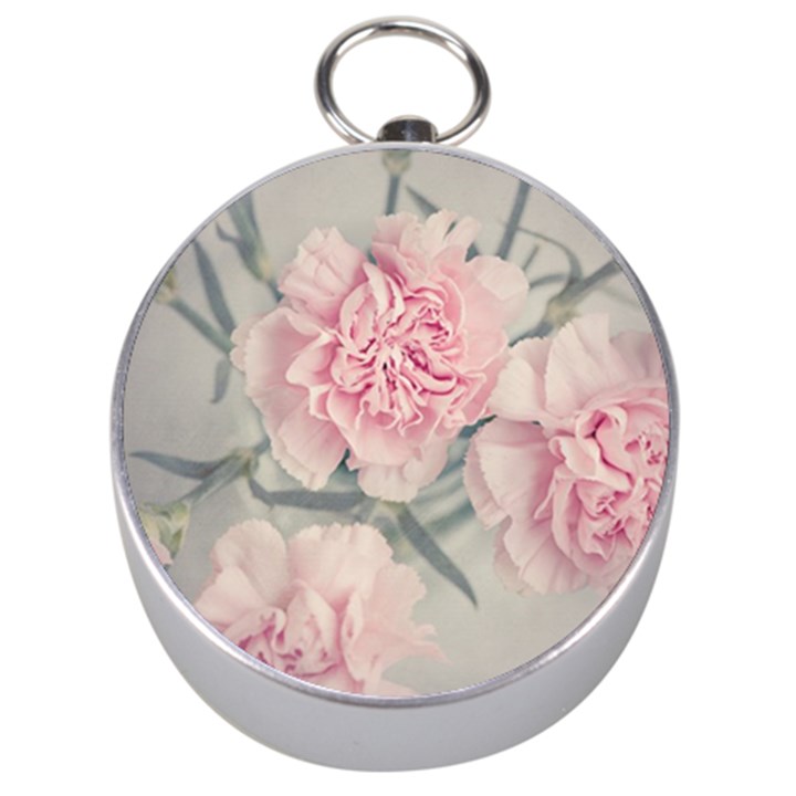 Cloves Flowers Pink Carnation Pink Silver Compasses