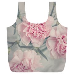 Cloves Flowers Pink Carnation Pink Full Print Recycle Bag (XXL)