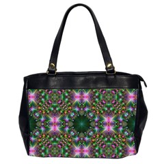 Digital Kaleidoscope Oversize Office Handbag (2 Sides)