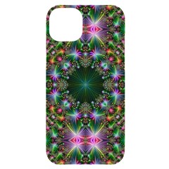 Digital Kaleidoscope Iphone 14 Plus Black Uv Print Case by Amaryn4rt