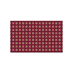 Kaleidoscope Seamless Pattern Sticker (rectangular) by Ravend