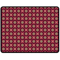 Kaleidoscope Seamless Pattern Fleece Blanket (medium)