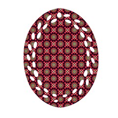 Kaleidoscope Seamless Pattern Ornament (oval Filigree)