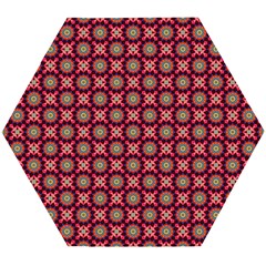 Kaleidoscope Seamless Pattern Wooden Puzzle Hexagon by Ravend