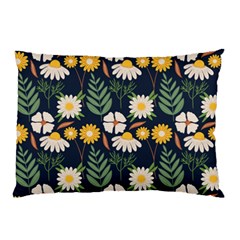 Flower Grey Pattern Floral Pillow Case