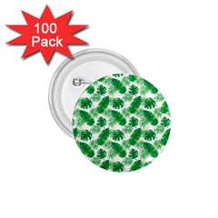 Tropical Leaf Pattern 1 75  Buttons (100 Pack) 