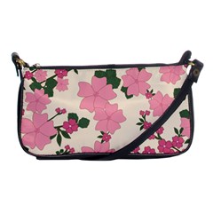 Floral Vintage Flowers Shoulder Clutch Bag