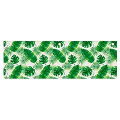 Tropical Leaf Pattern Banner And Sign 6  X 2  by Dutashop