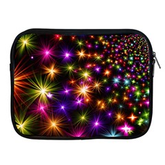 Star Colorful Christmas Abstract Apple Ipad 2/3/4 Zipper Cases