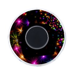 Star Colorful Christmas Abstract On-the-go Memory Card Reader by Dutashop