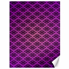 Pattern Texture Geometric Patterns Purple Canvas 36  X 48 