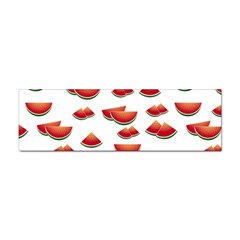 Summer Watermelon Pattern Sticker (bumper)