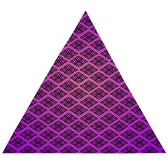 Pattern Texture Geometric Patterns Purple Wooden Puzzle Triangle