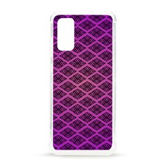 Pattern Texture Geometric Patterns Purple Samsung Galaxy S20 6 2 Inch Tpu Uv Case by Dutashop