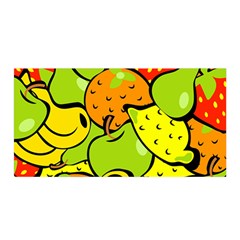 Fruit Food Wallpaper Satin Wrap 35  X 70 
