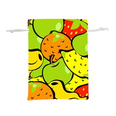 Fruit Food Wallpaper Lightweight Drawstring Pouch (l) by Dutashop